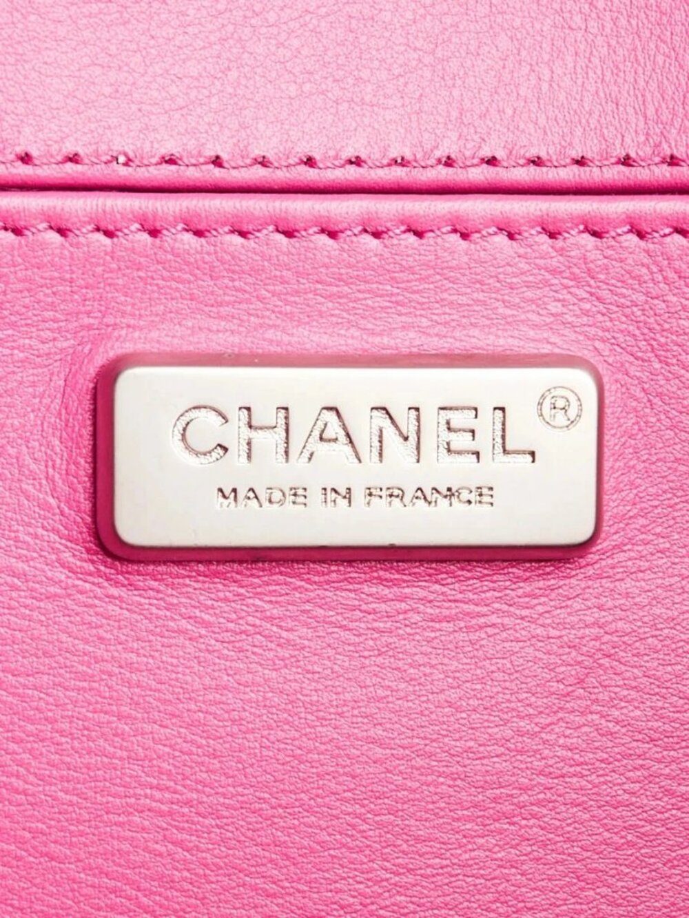 Chanel Pink Python Medium Boy Bag - Picture 9 of 11